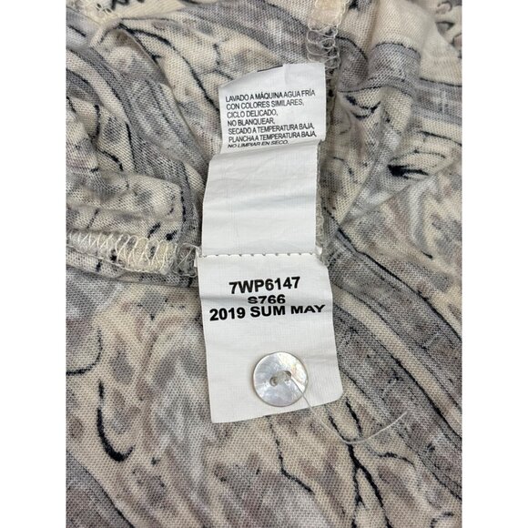 Lucky Brand Womens L/G Floral Print Long Sleeve Top - Picture 7 of 7